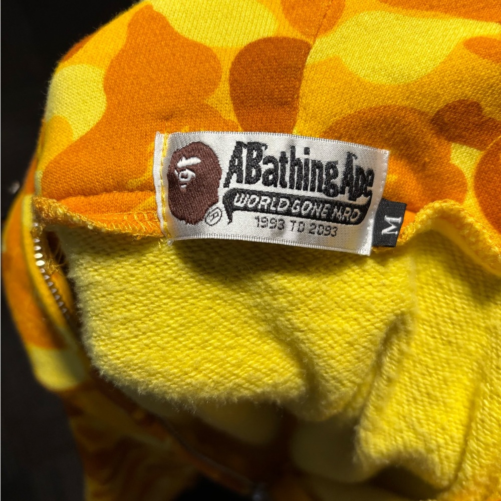 Bape Jacket Yellow - image 5